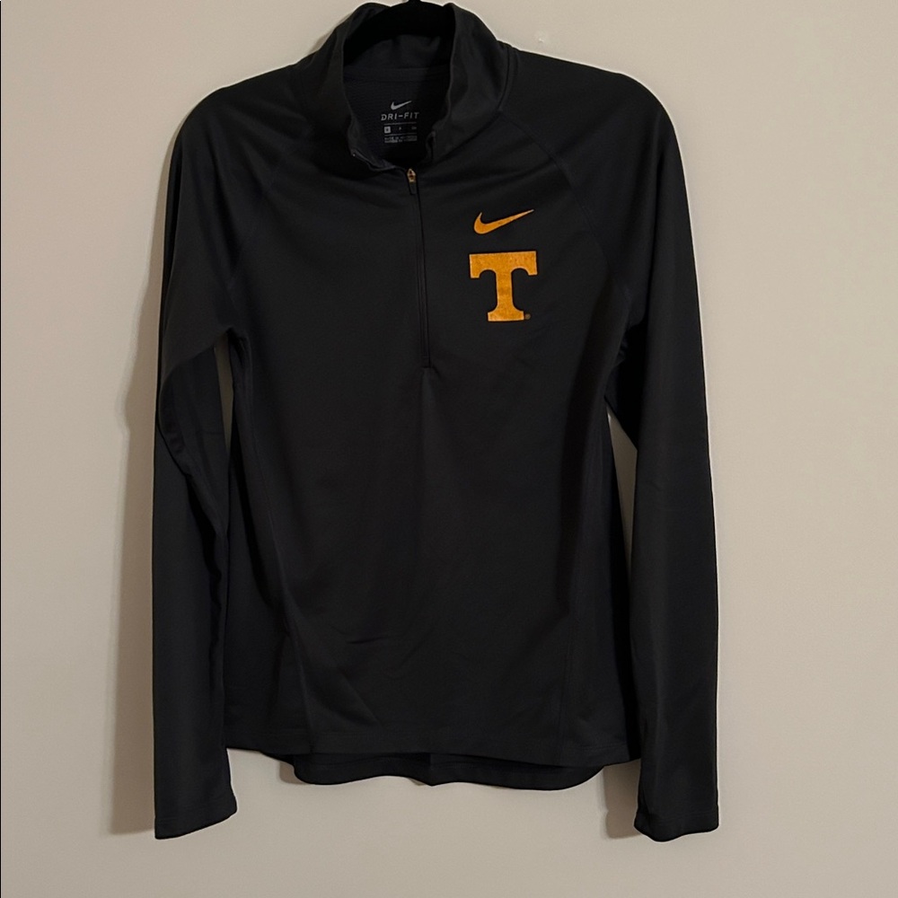 Dark Gray Nike University of Tennessee Quarter Zip